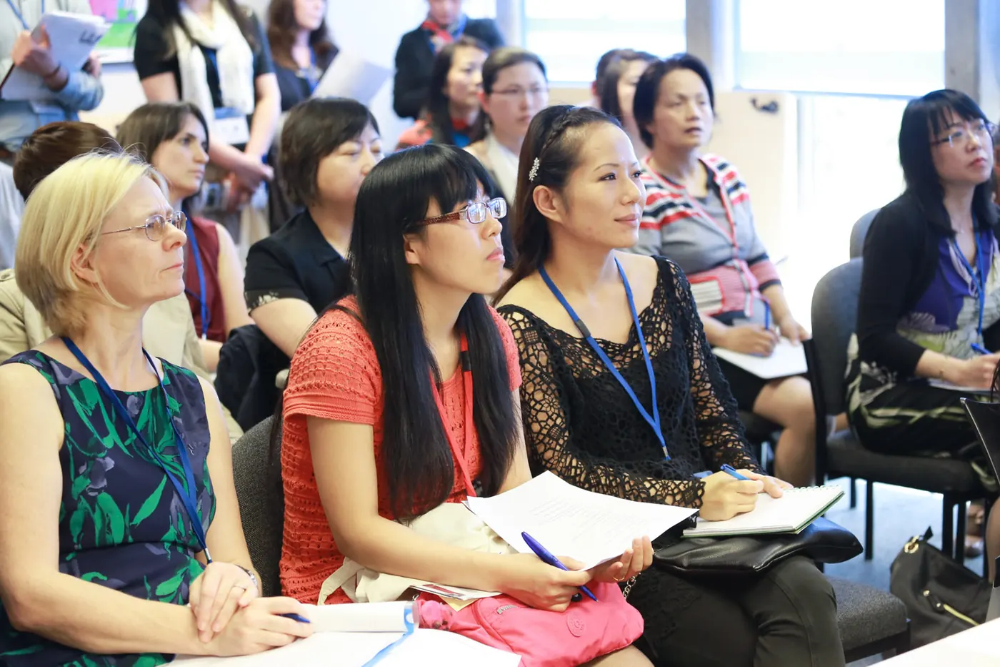 Capacitación docente en auditorio